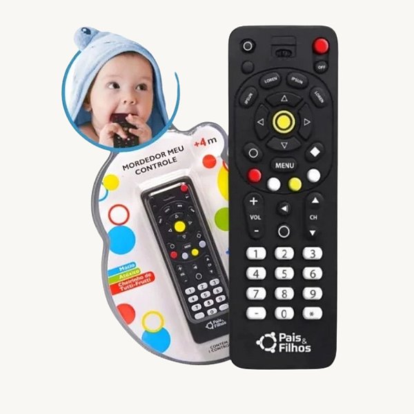 Mordedor Infantil Macio Meu Controle - 3330