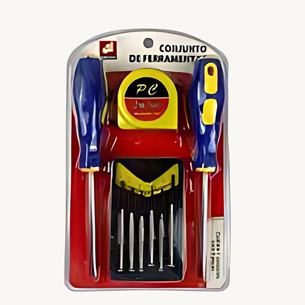 Kit Ferramentas De Metal E Emborrachado - Barcelona BAR-17229-50