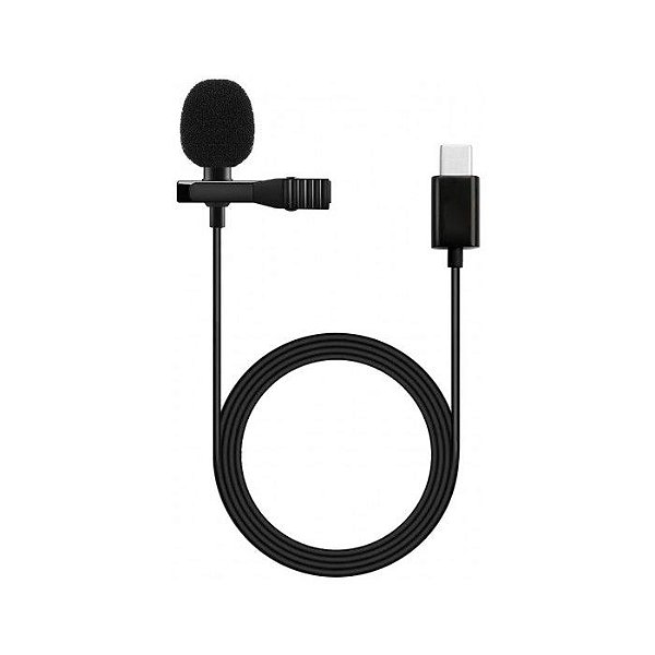 Microfone de Lapela TYPE C - XC-ML-03  DS Tools