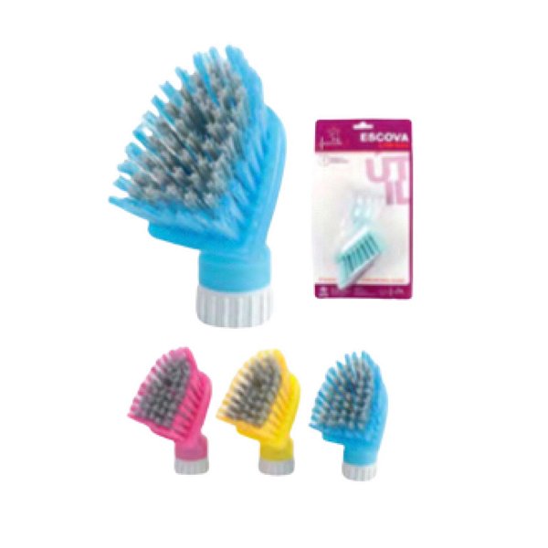 Escova De Limpeza Acopla Garrafa Pet - LLC-06