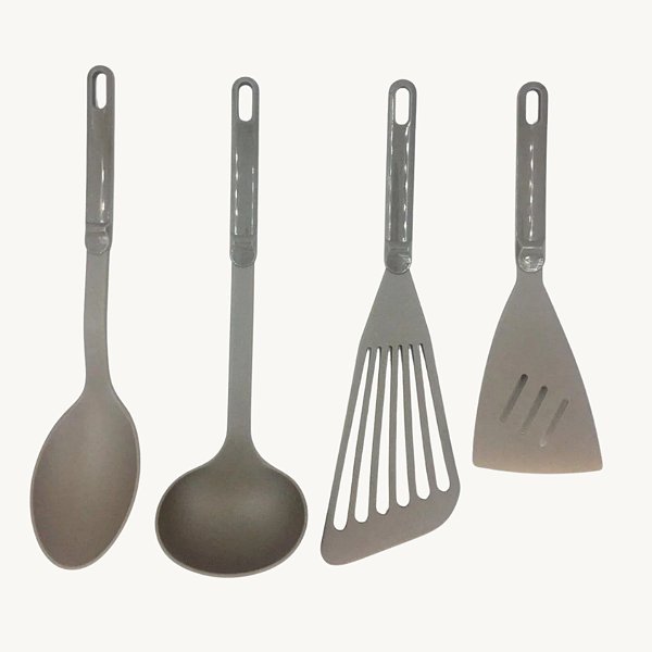 Jogo Utensílios de Cozinha 4 Peças Nylon - HM9407