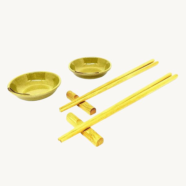 Kit Hashi Com Apoio E Molheira - MMJ10041