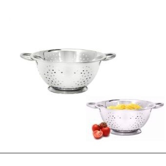 Escorredor de Massas e Macarrão em Inox com Alça Utensílios Para Cozinha - MX-3017