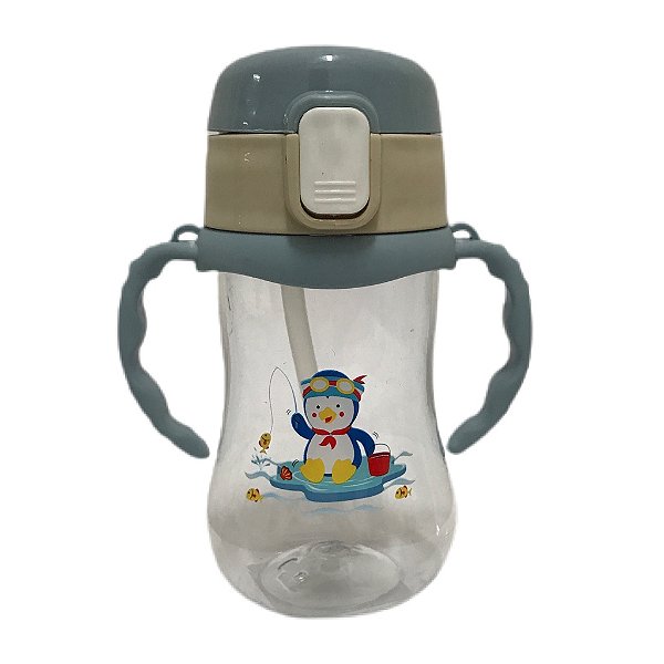 Garrafa Infantil de Plástico Diversas cores - COP68