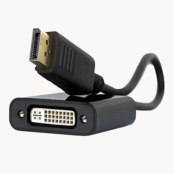 ADAPTADOR DISPLAYPORT MACHO X DVI FÊMEA - XC-DPxDVI-F