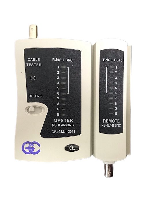 Testador para Cabos de  Rede UTP RJ45 RJ11 Catv Cable Modem Usb