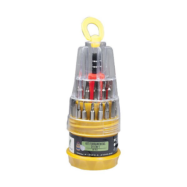 KIT FERRAMENTAS 31 EM 1  XC-KC2 COM CAIXA  X-CELL - DS Tools