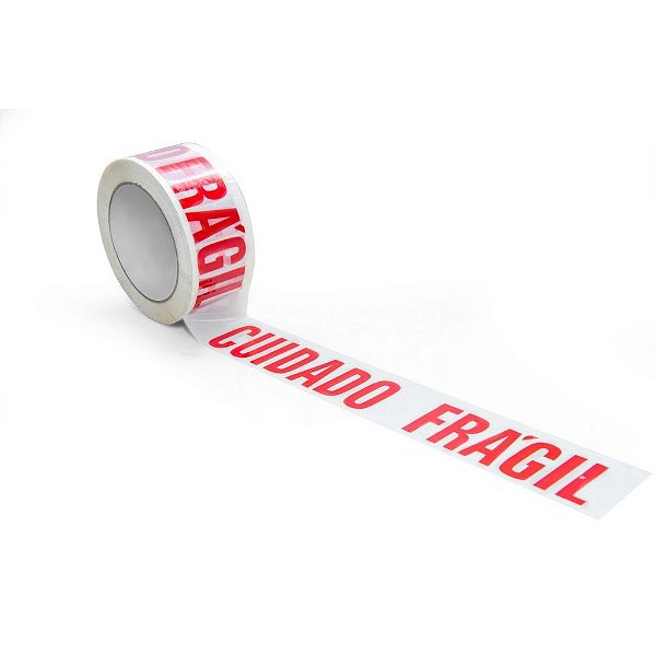 Fita Adesiva - CUIDADO FRÁGIL - 70mmX50m - DS TOOLS