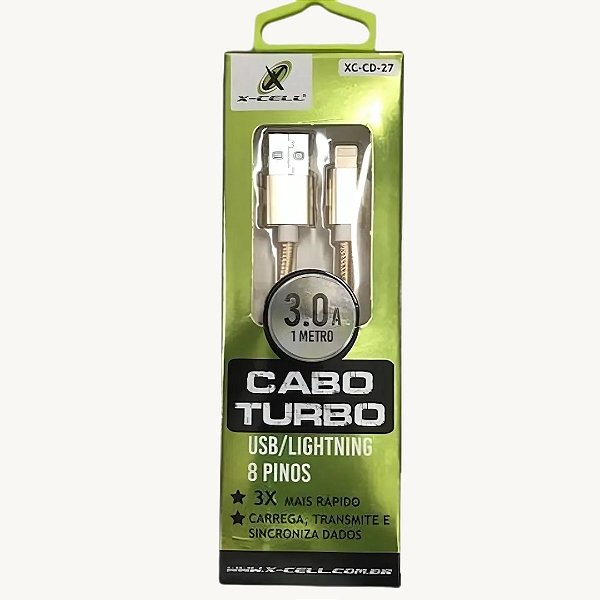 Cabo Turbo 3.0a 1 metro - XC-CD-27 - X-Cell