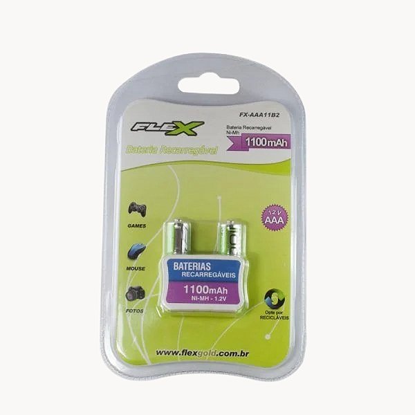 PILHA RECARREGÁVEL - FX-AAA11B2 - MARCA: X-CELL - DS TOOLS