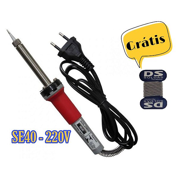 Ferro de Solda SE40 - MARCA:SOLDEN - DS TOOLS