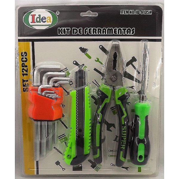 Kit de Ferramentas 00ID-9135H  IDEA - DS TOOLS