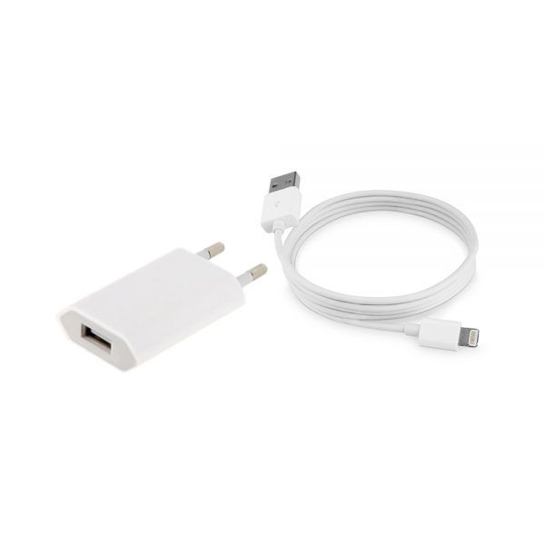 Kit 2x1 Cabo + Carregador 1a Iphone 5/6/7 XC-KIT-IPH5 X-CELL DS TOOLS