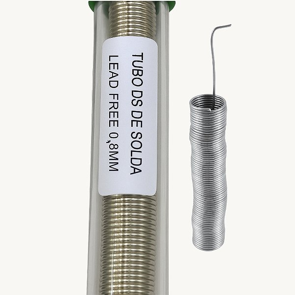 Solda em Tubo DS Lead Free 0,8mm