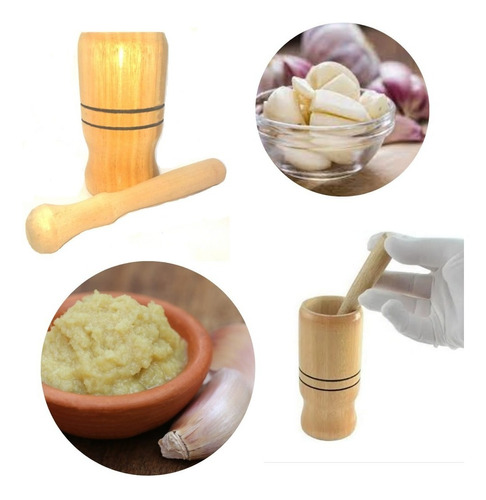 Pilão com Socador Multiuso Temperos - 101