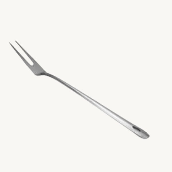 Garfo para Churrasco em Inox Utensílio para Cozinha 31x3 - MX-1014