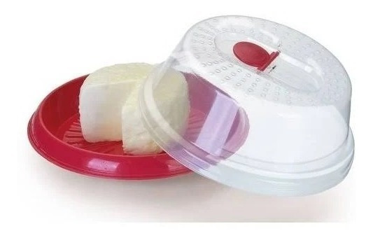 Porta Queijo Queijeira Redonda com Tampa 20cm - 169