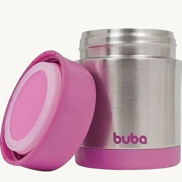Pote Térmico Infantil Aço Inoxidável Buba - 10740/10741