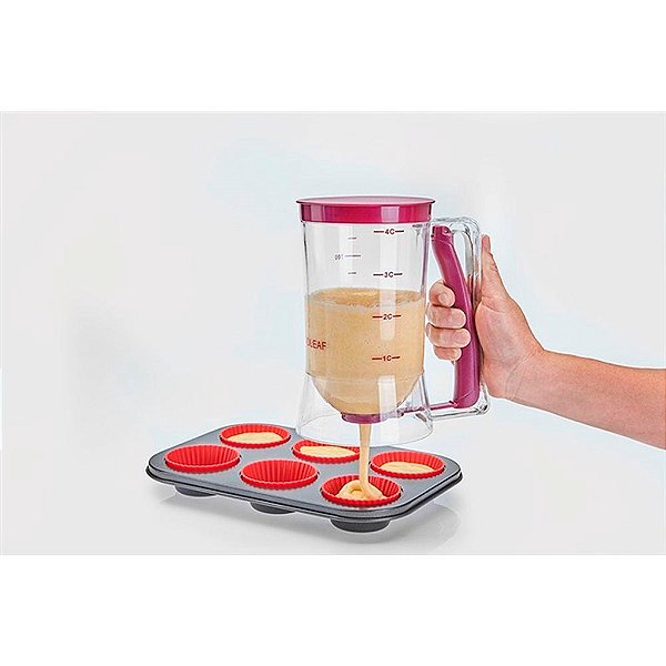 Copo Medidor Dispenser para Massas Medidas Perfeitas para sua Receita 900ML - UCO010