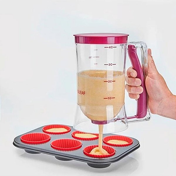 Copo Medidor Dispenser Para Massas Ótimo Para Medidas Perfeitas 900ML - UCO010