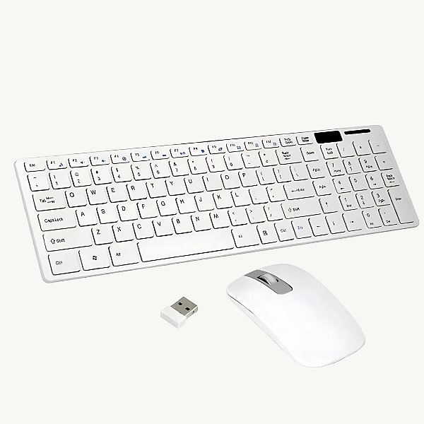 Teclado e Mouse sem Fio Home Office KA-666