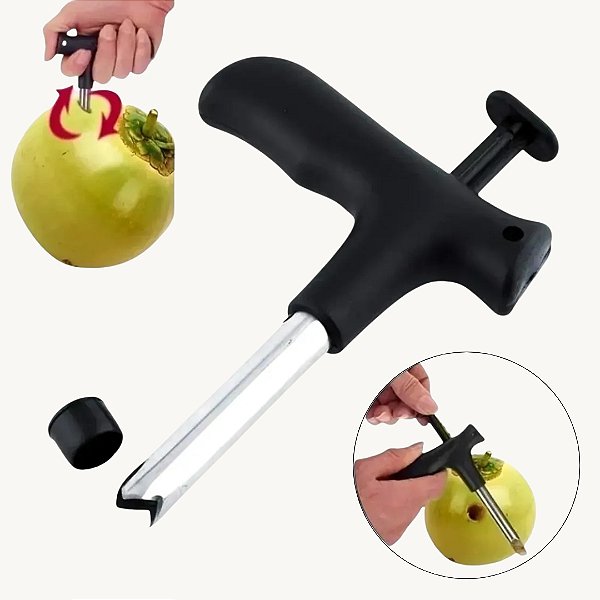 Abridor E Furador De Coco Verde Perfurador Manual Inox - FC-01