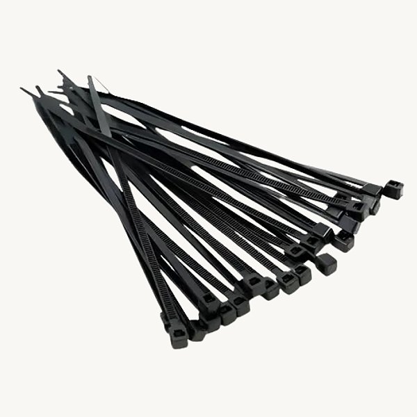 Kit Abraçadeira Plástica com 75pçs 2,5x1x2 mm - FMA007