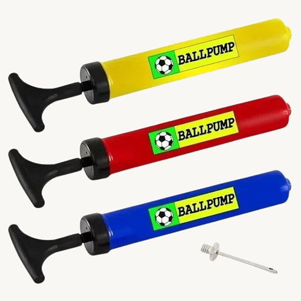 Bomba de Ar Manual com Bico para Encher Bola - Cores Sortidas - LT20040
