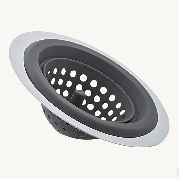 Ralo para Pia de Silicone 11x3,5cm Cozinha Flexível - 22028