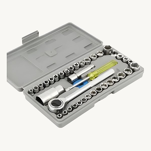 Jogo de Chaves Intercambiável Ferramenta 40 Peças Maleta 2- FERR-44