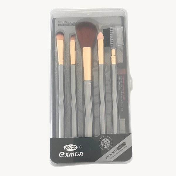 Kit 5 Pincéis Para Maquiagem E Cosméticos - DT1519