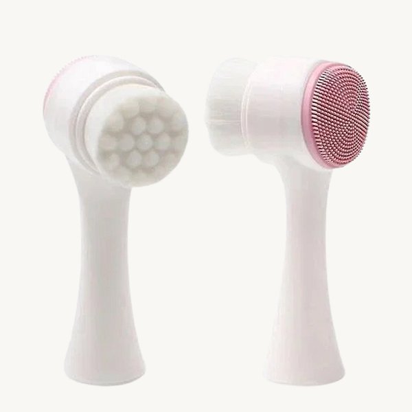 Escova Facial Limpeza Massageadora Esfoliante 2 em 1 - DT1408
