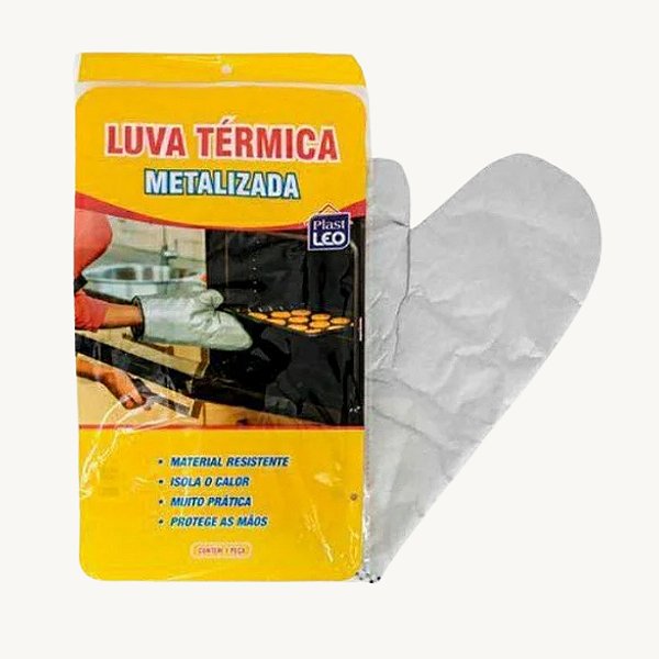 Luva Térmica Metalizada Isola o Calor - 526