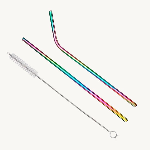 Canudos de Inox 3 Peças- AG9044