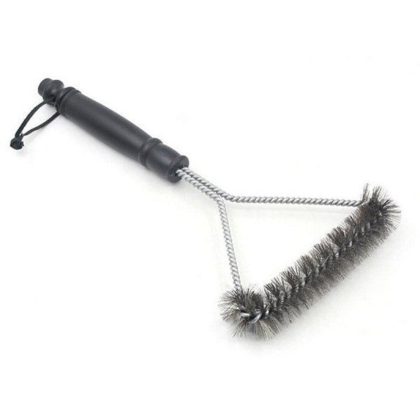 Escova de Aço para Limpar Grelha BBQ - HM9004