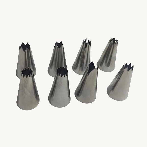 Kit Confeiteiro com 8 Bicos - AG1040