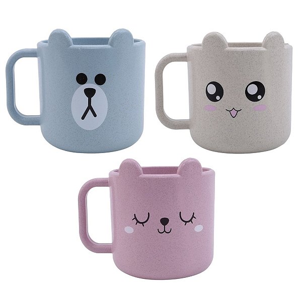 Caneca Infantil de Plástico 8cm - AG9291