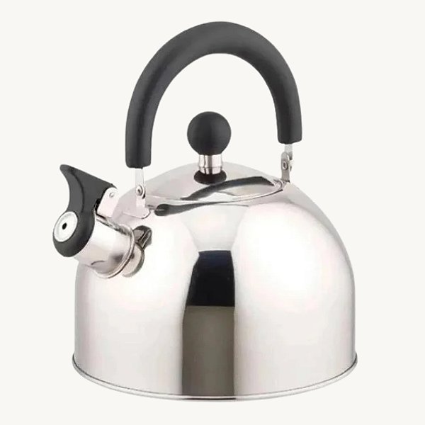 Chaleira De Inox Com Apito 2L - AG2157