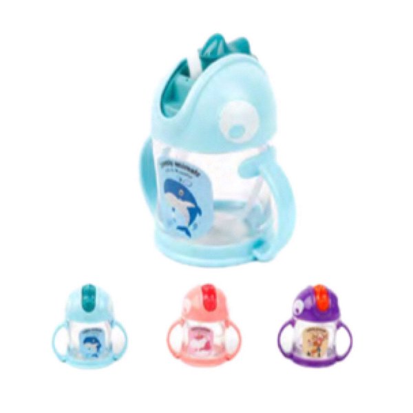 Copo Infantil Dinossauro Com Alça 300ml - IAL023