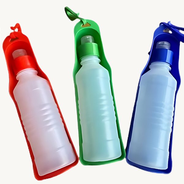 Bebedouro Portátil Viagem Pet Cães E Gatos Garrafa - 250ml - WT49-1