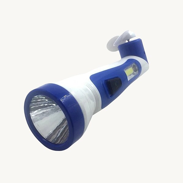 Lanterna com Mini Ventilador Recarregável - AG8671