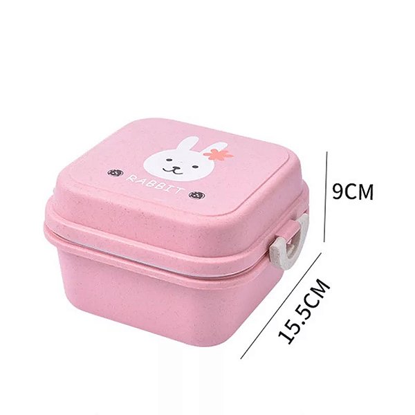 Lancheira Infantil Quadrada Pequena - B1318
