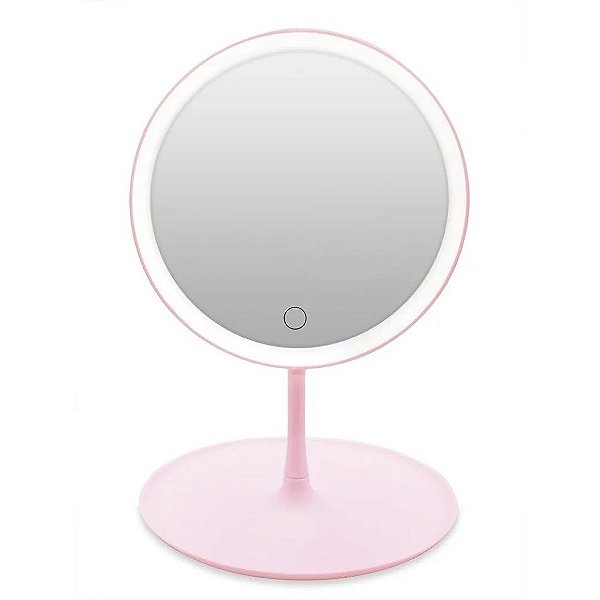 Espelho de Mesa Articulável com Led USB - HM0077