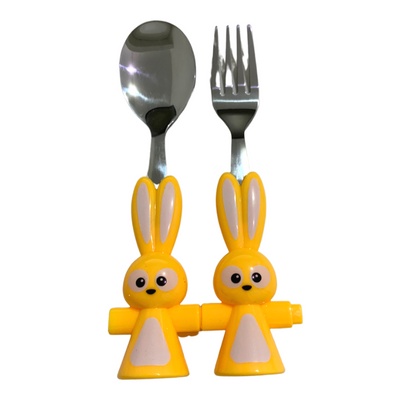 Conjunto Talher Coelho Garfo E Colher - B1265