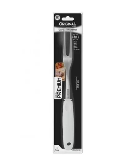 Garfo Trinchante Aço Inox Premium 30cm - Original - SL0355