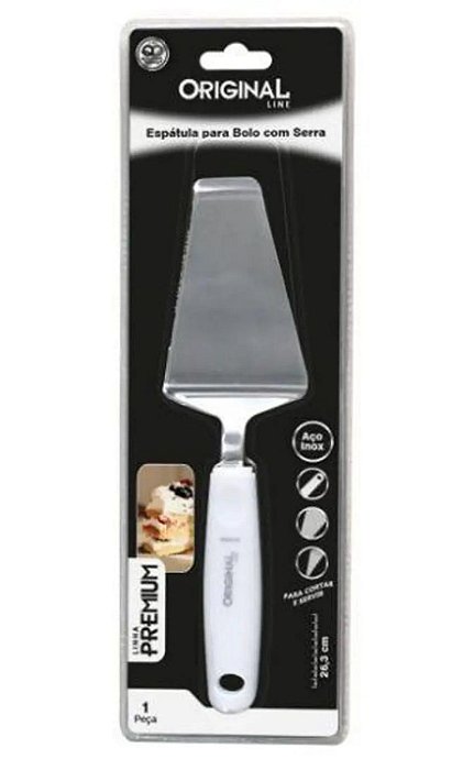 Espátula para Bolo com Serra 26,3cm - Original - 0393