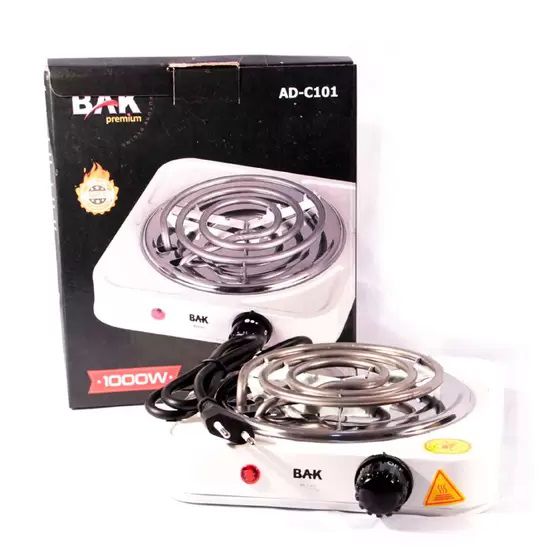 Fogão Elétrico 1 Boca Portátil 1000W 127V - AD-C101