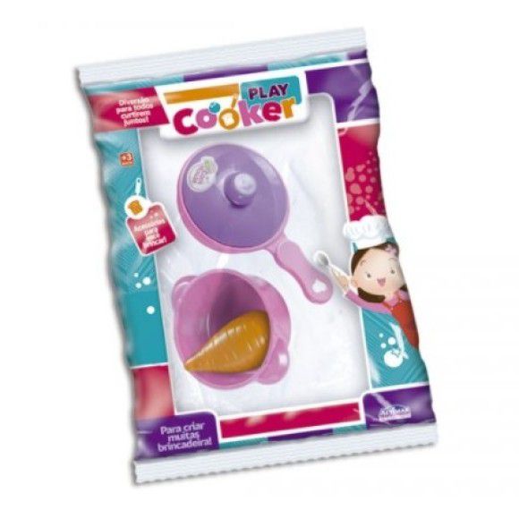 Jogo de Panelinas Brinquedo para Crianças + 2 Legumes - 7783