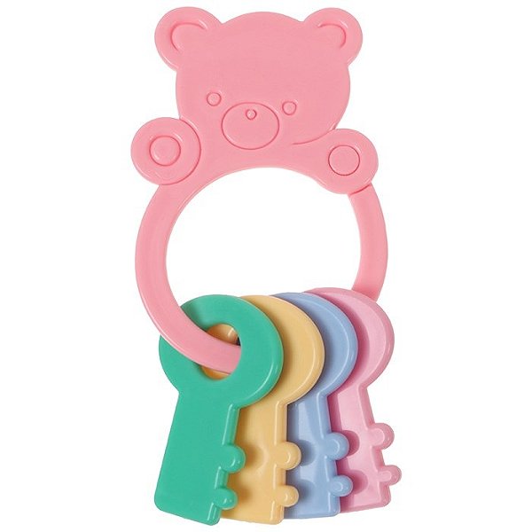 Mordedor Urso com Chaves para Bebês - ZG069