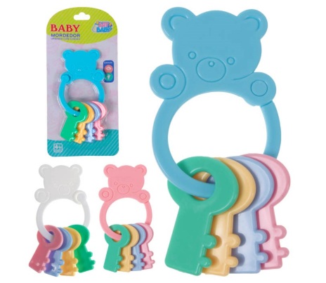 Mordedor Urso com Chaves para Bebês - ZG069